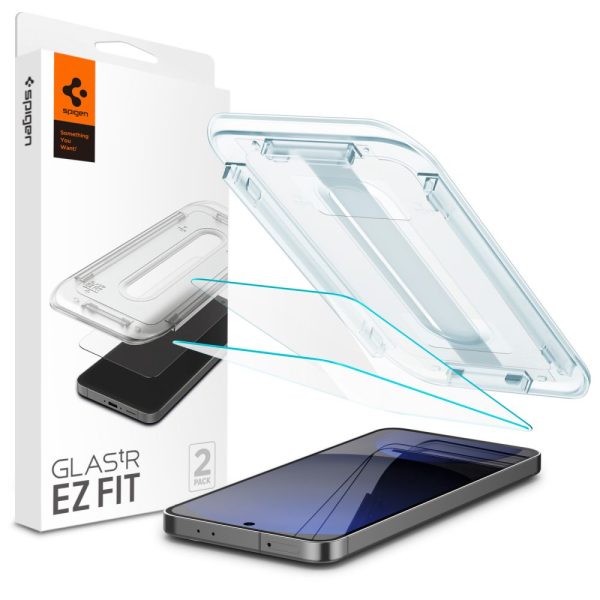 SZK?O HARTOWANE SPIGEN GLAS.TR EZ FIT 2-PACK GALAXY S24 FE CLEAR